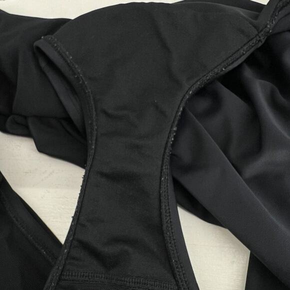 Lane Bryant Cacique Lane Bryant Solid Black Swim Skirt Womens Plus Size 26 - Picture 2 of 5